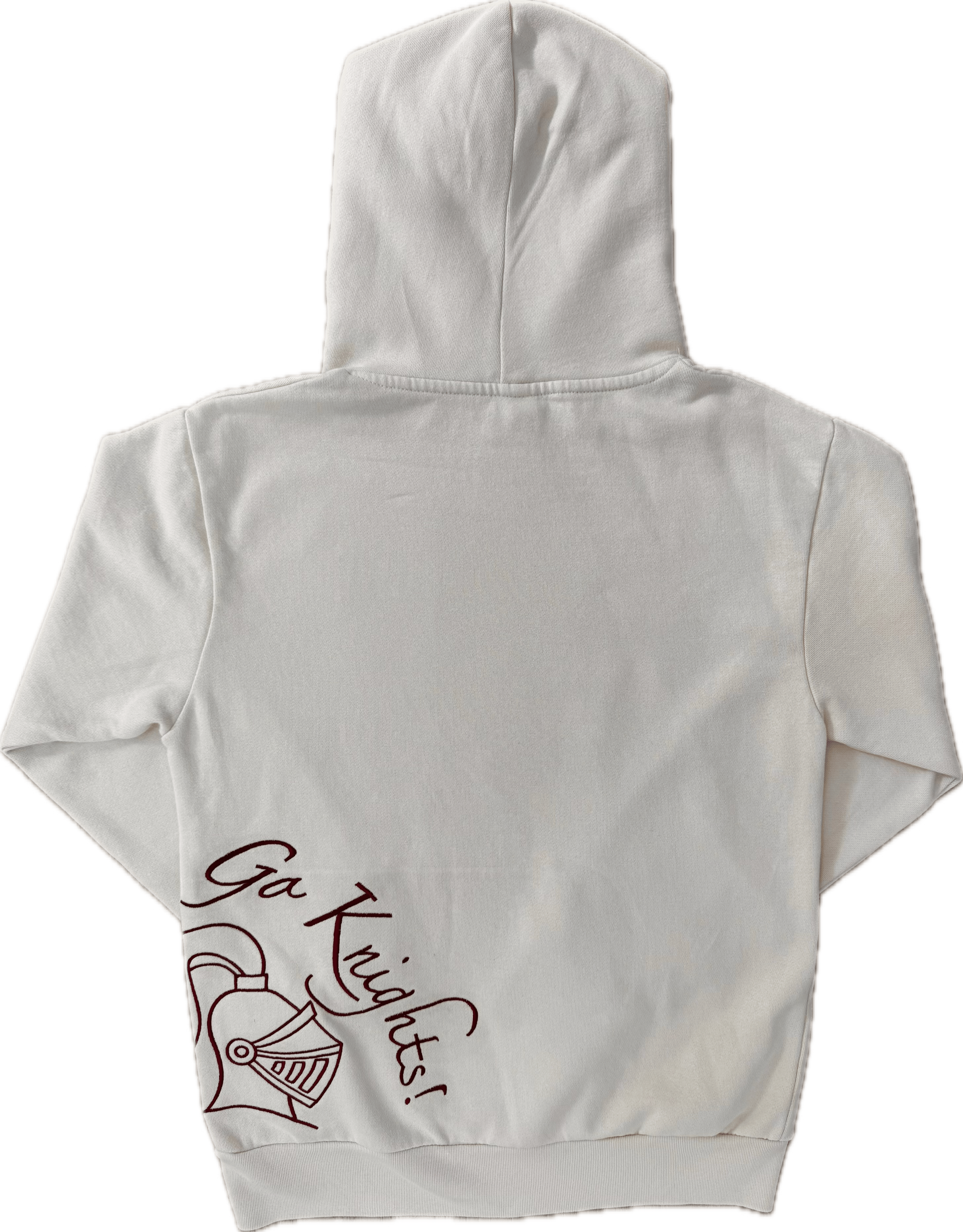 Cream "Go Knight's!' Hoodie